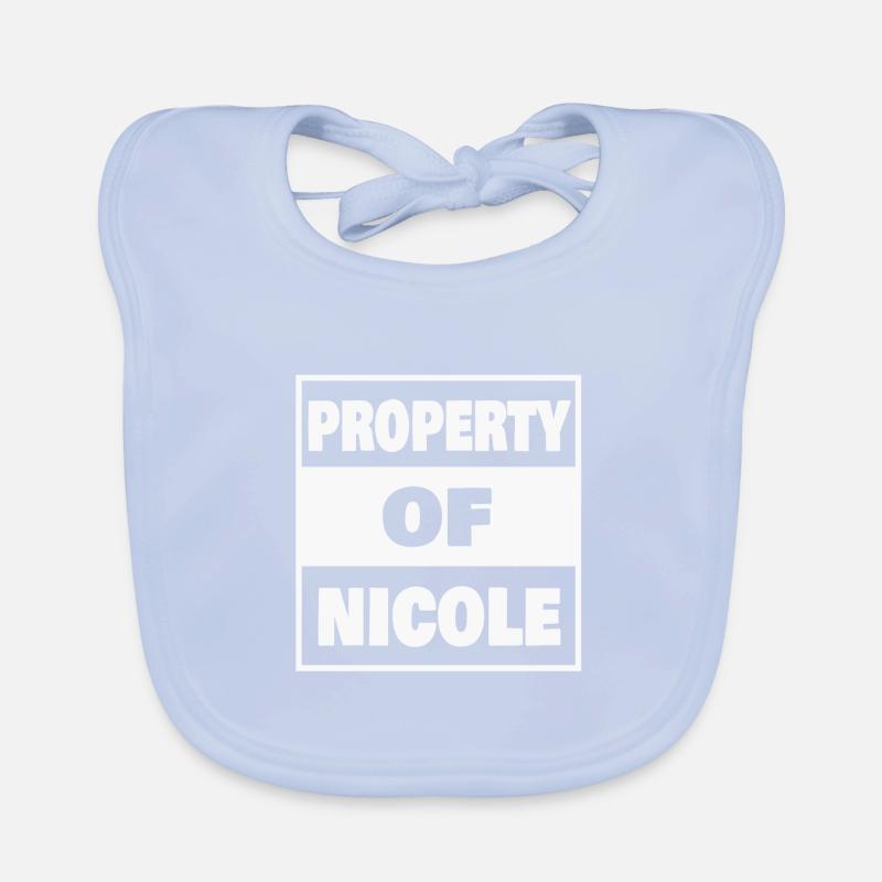 Nicole comme prénom Bavoir bio Bébé