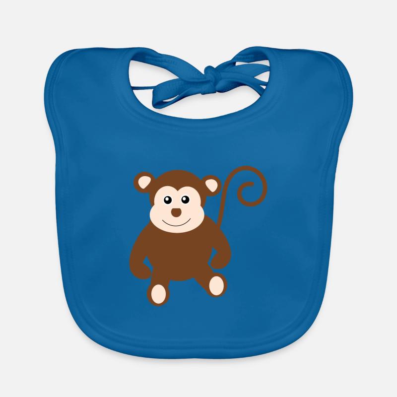 Singe Bavoir bio Bébé