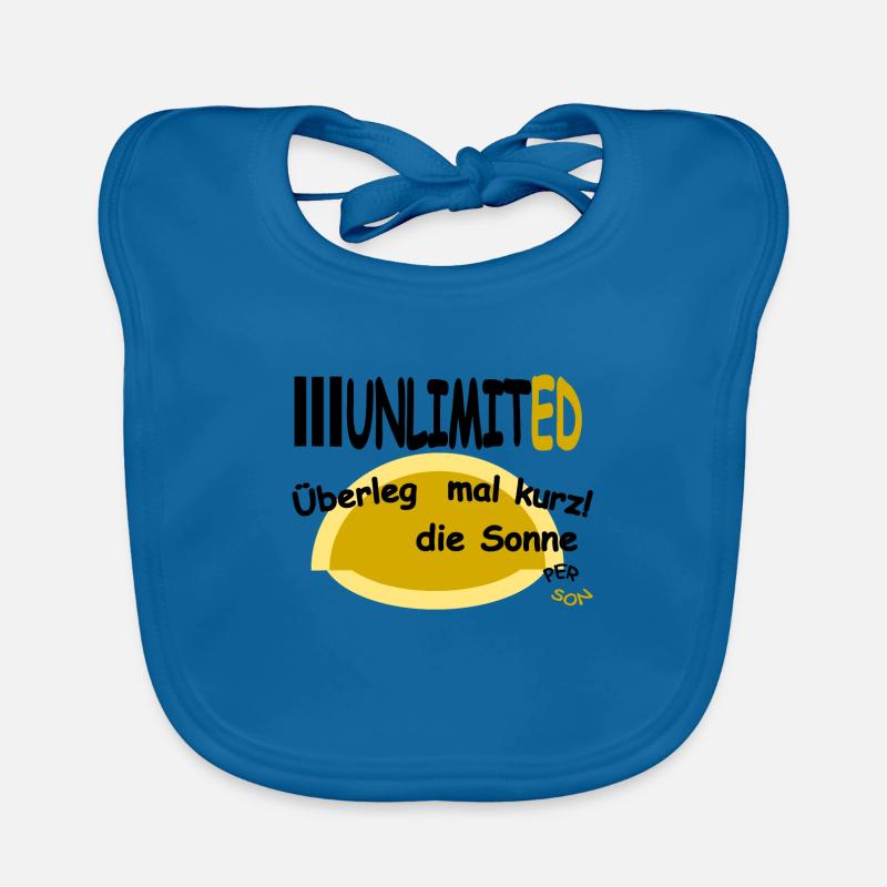 Think about it for a moment! the sun Organic Baby Bibs