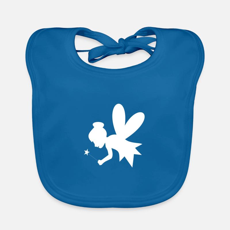 Fee - Baby Bio-Lätzchen - Pfauenblau