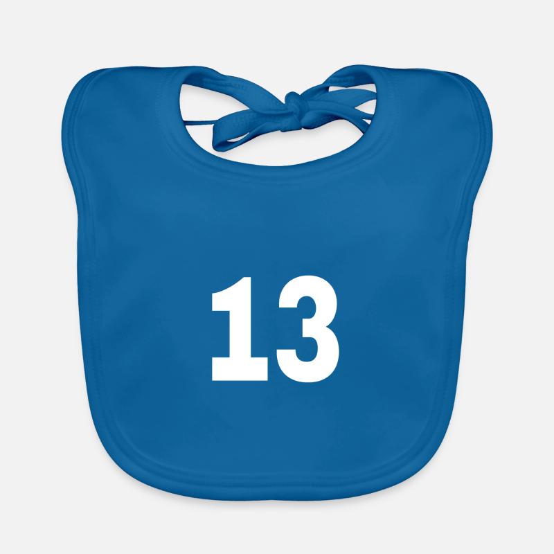Numéro 13 Bavoir bio Bébé