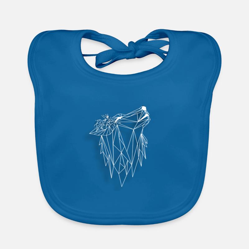 Wolf wolf Organic Baby Bibs