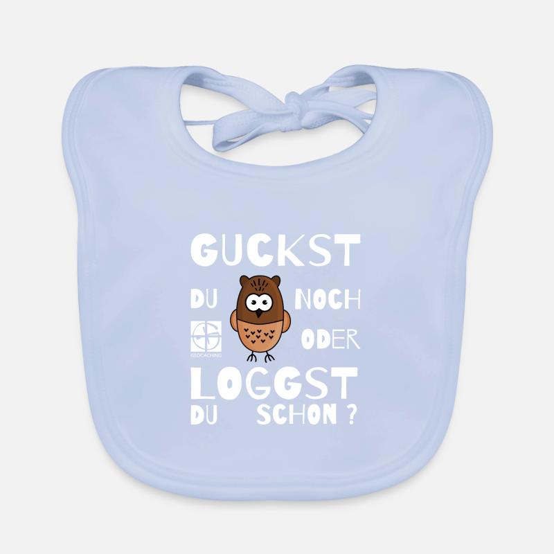 GEOCACHING - Guckst Du noch oder loggst du schon ? Baby Bio-Lätzchen