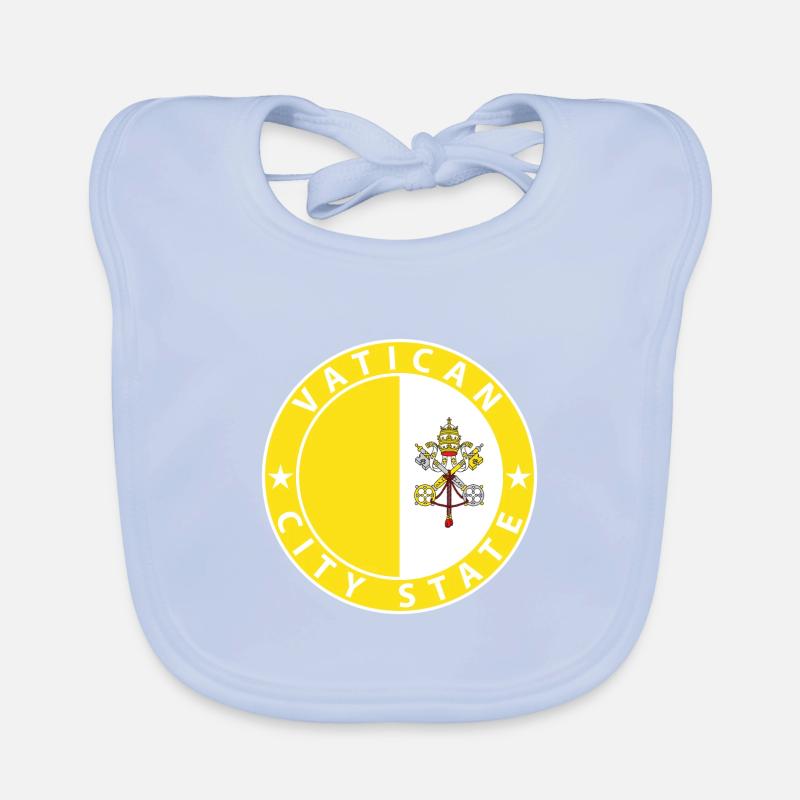 Vatican Organic Baby Bibs