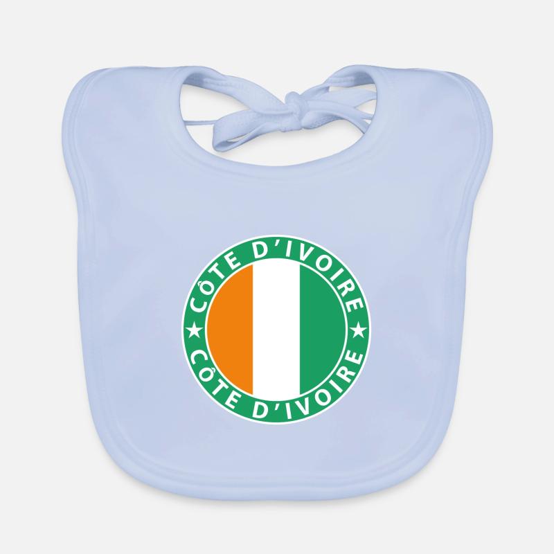 Ivory Coast Organic Baby Bibs