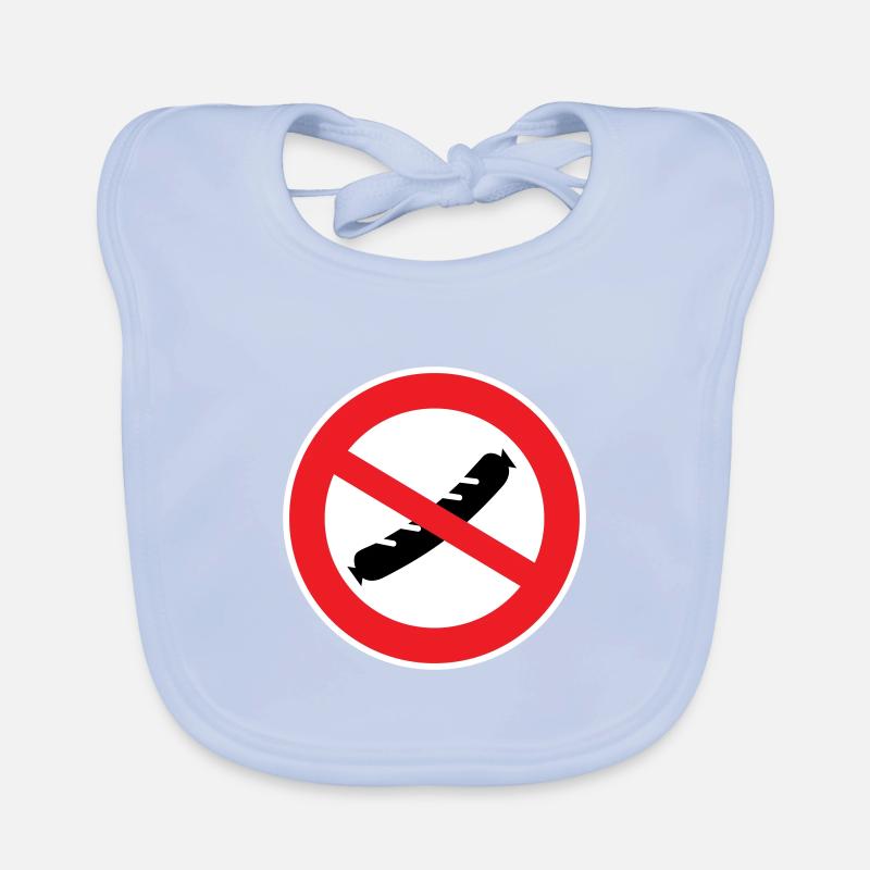 Saucisse interdite Bavoir bio Bébé