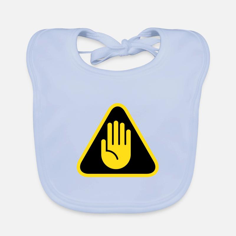 Stop icon Organic Baby Bibs