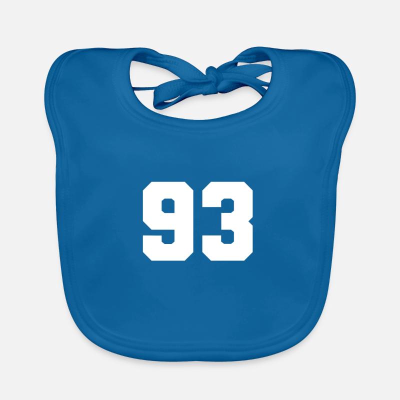 Équipe 93 Bavoir bio Bébé