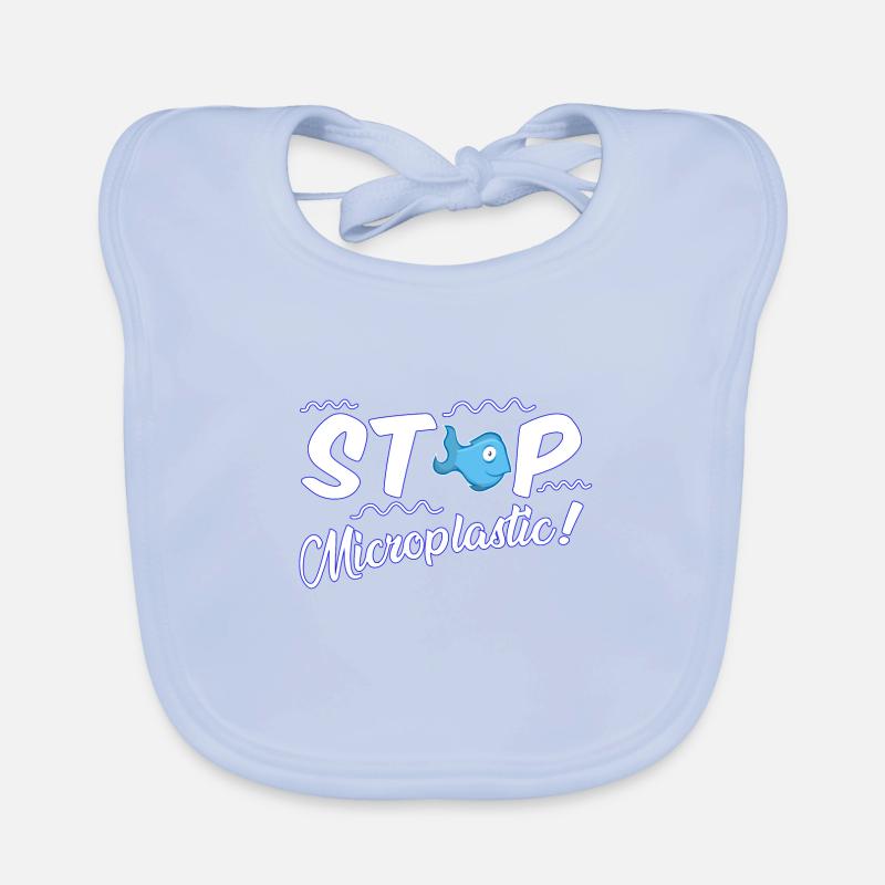 Stop Microplastic - Stops microplastic Organic Baby Bibs
