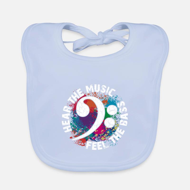 Sentez les basses Bavoir bio Bébé