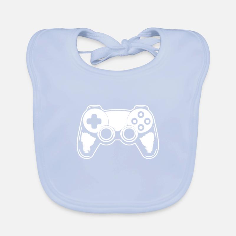 Manette de jeu de jeux vidéo Bavoir bio Bébé
