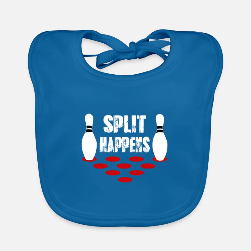 Split arrive blanc Bavoir bio Bébé
