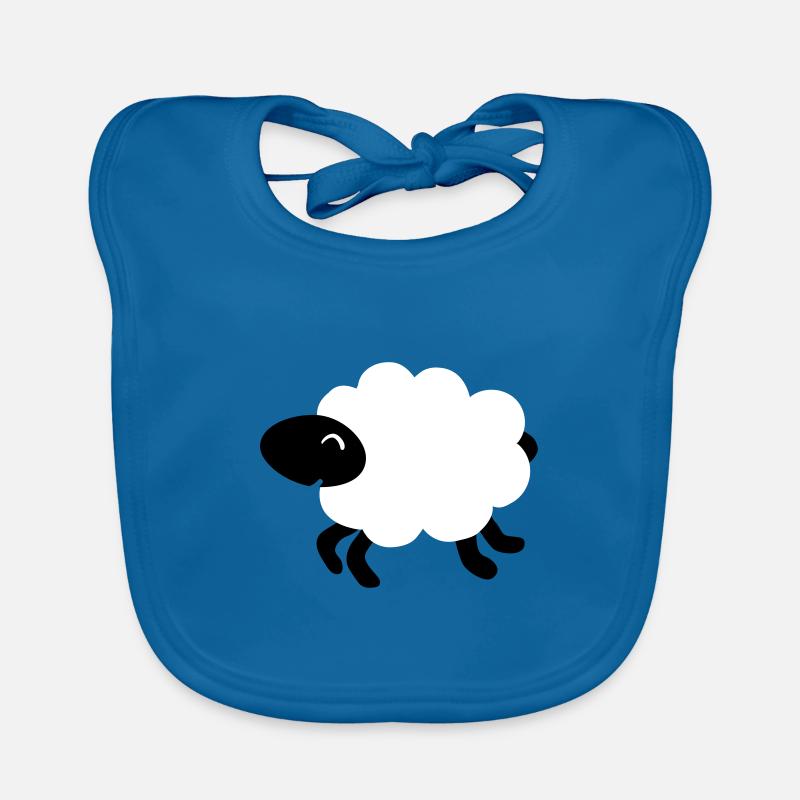 Sheep lamb Organic Baby Bibs