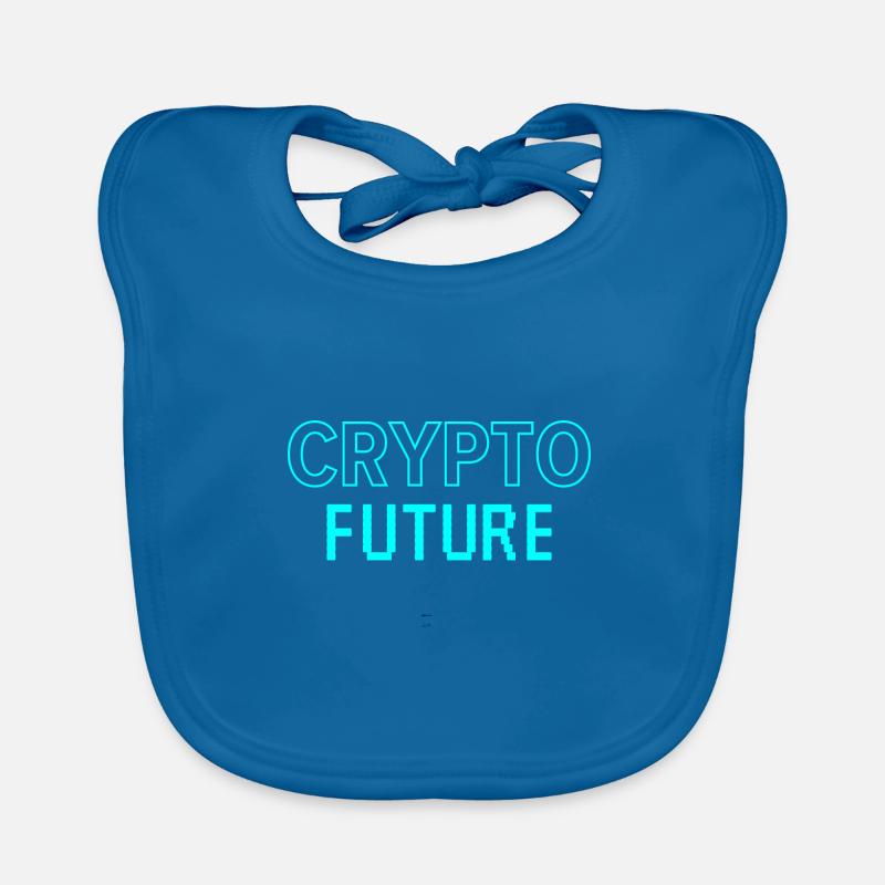 Crypto Future Organic Baby Bibs