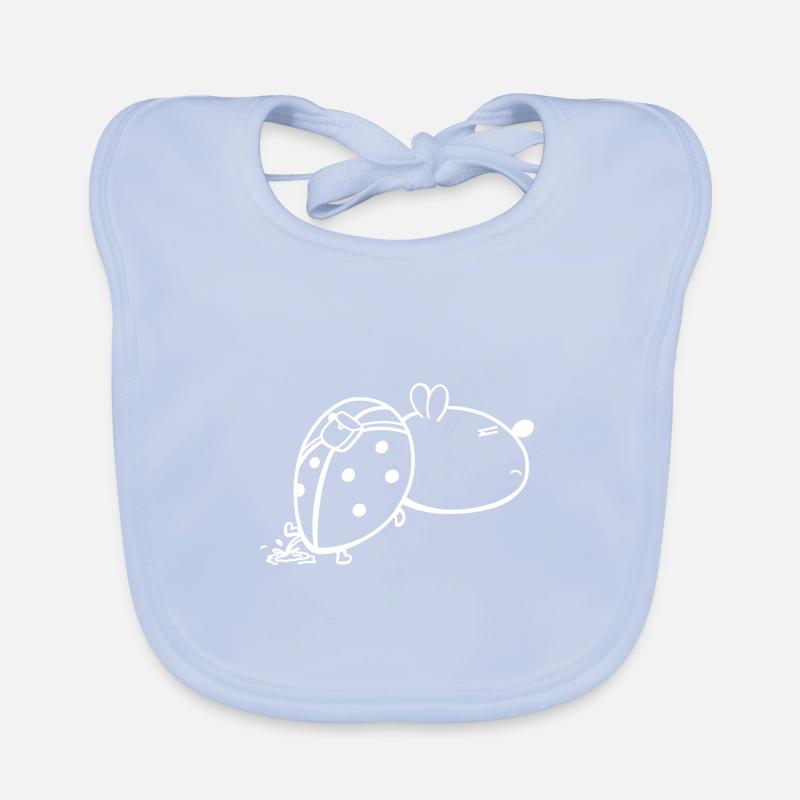 Ladybug Organic Baby Bibs