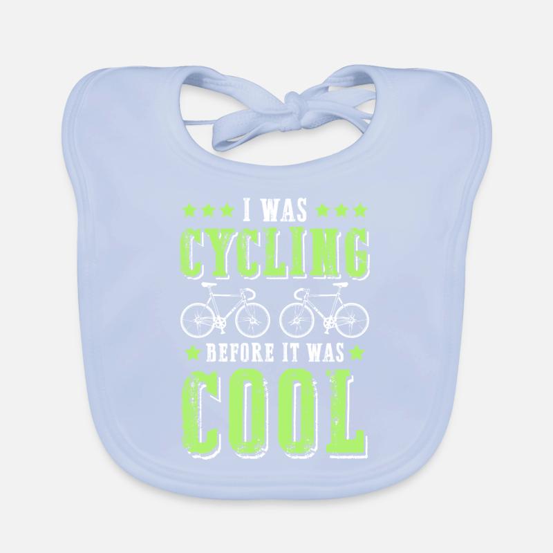 Vélo cyclisme cool Bavoir bio Bébé