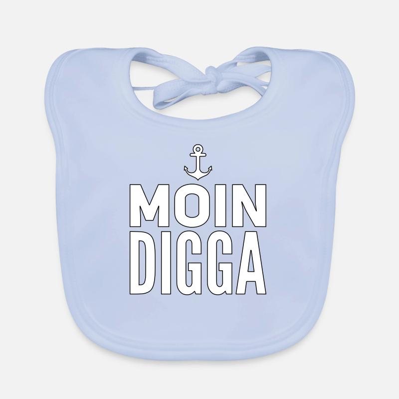 Moin Digga Hamburg Baby Bio-Lätzchen