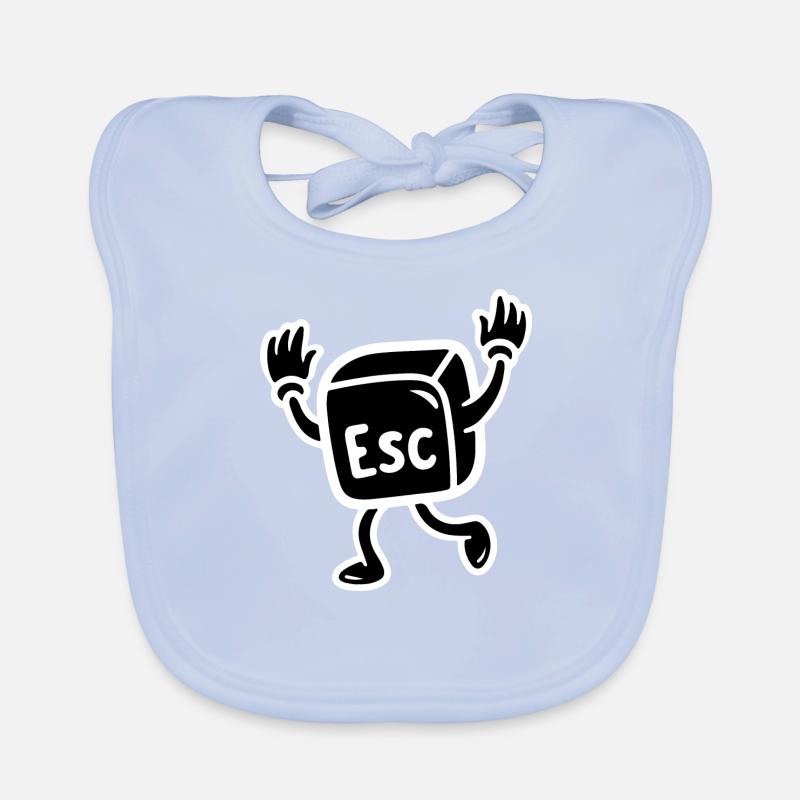 Échapper à nerd Bavoir bio Bébé