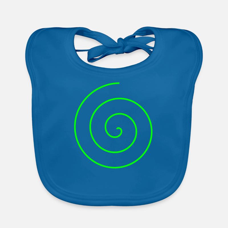 Spirale Geschenk Baby Bio-Lätzchen