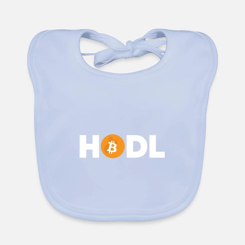 Bitcoin Plan B BTC Satoshi Crypto Hodl Maximaliste Bavoir bio Bébé