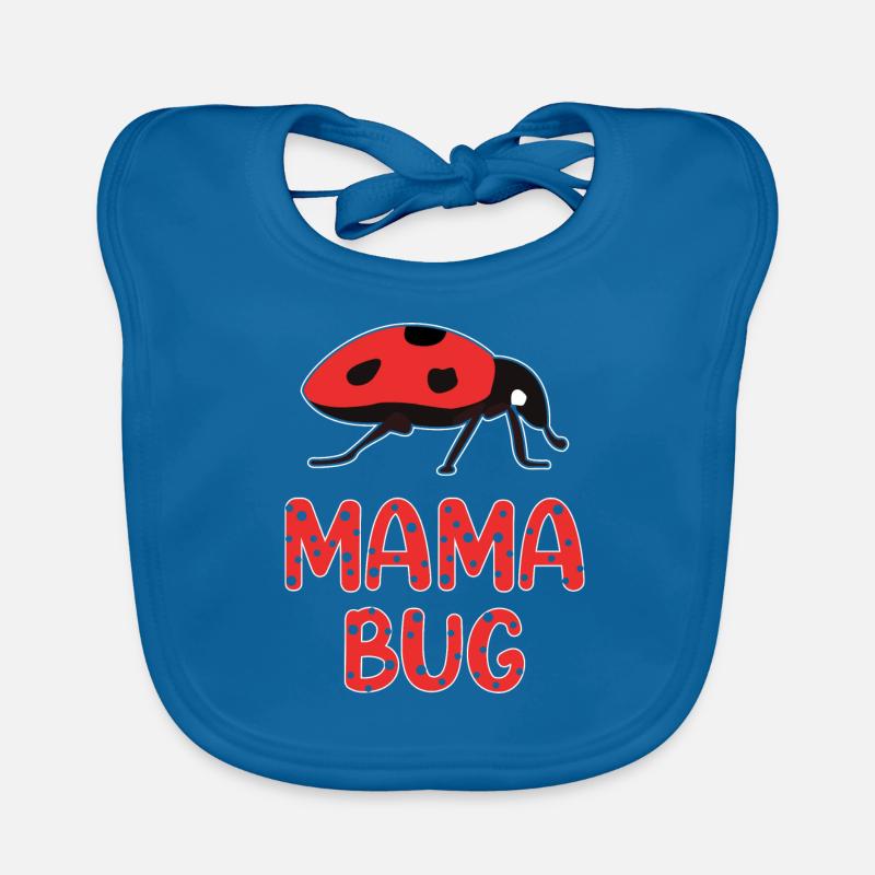 Mama Bug Lady Bug Lover Biologie Insecte Mère Bavoir bio Bébé