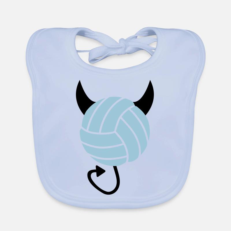 Volleyball Devil Bavoir bio Bébé