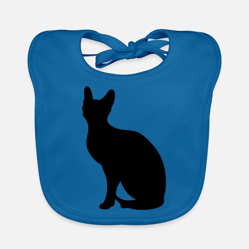 Sphynx - free color selection Organic Baby Bibs