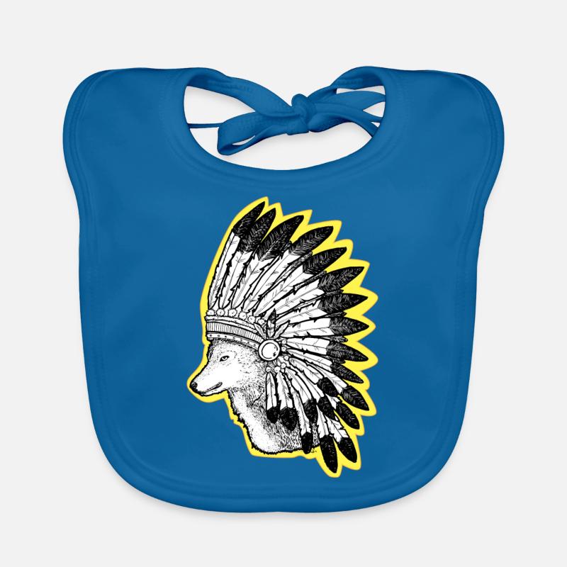 Wolf Baby Bio-Lätzchen