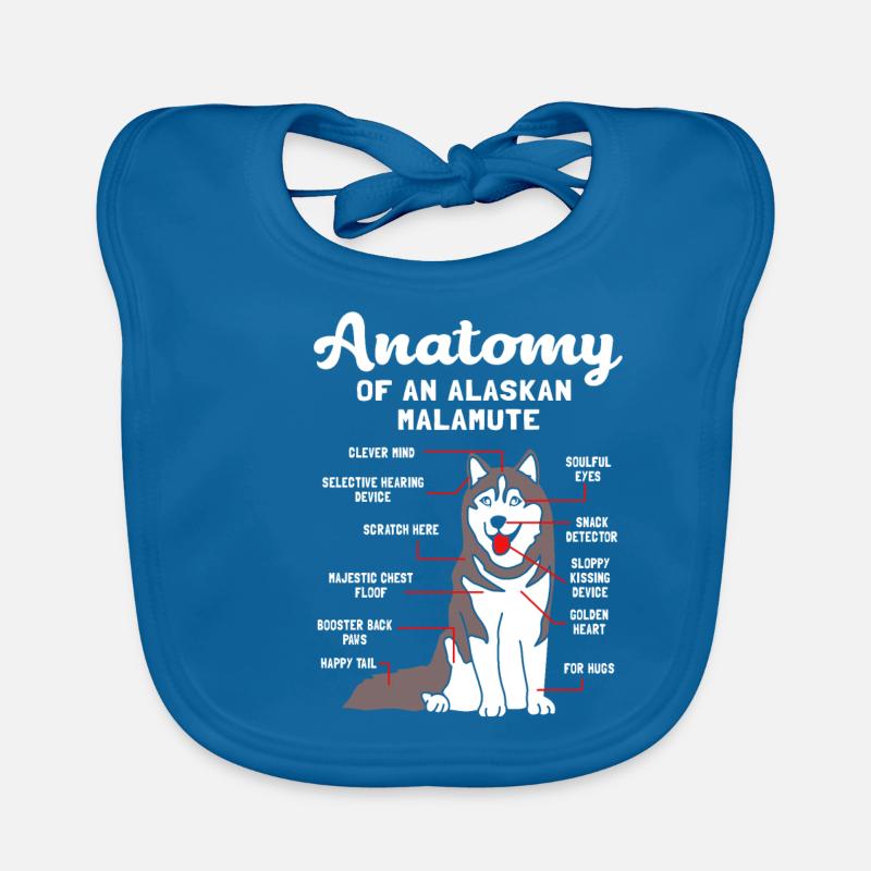Malamute Bavoir bio Bébé
