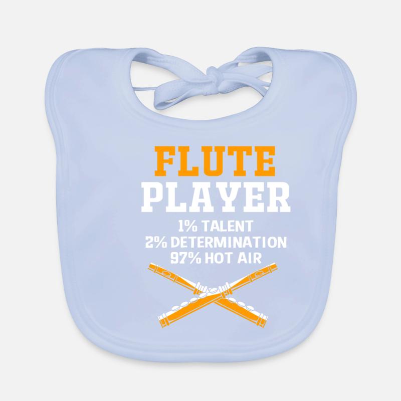 Flûte Bavoir bio Bébé