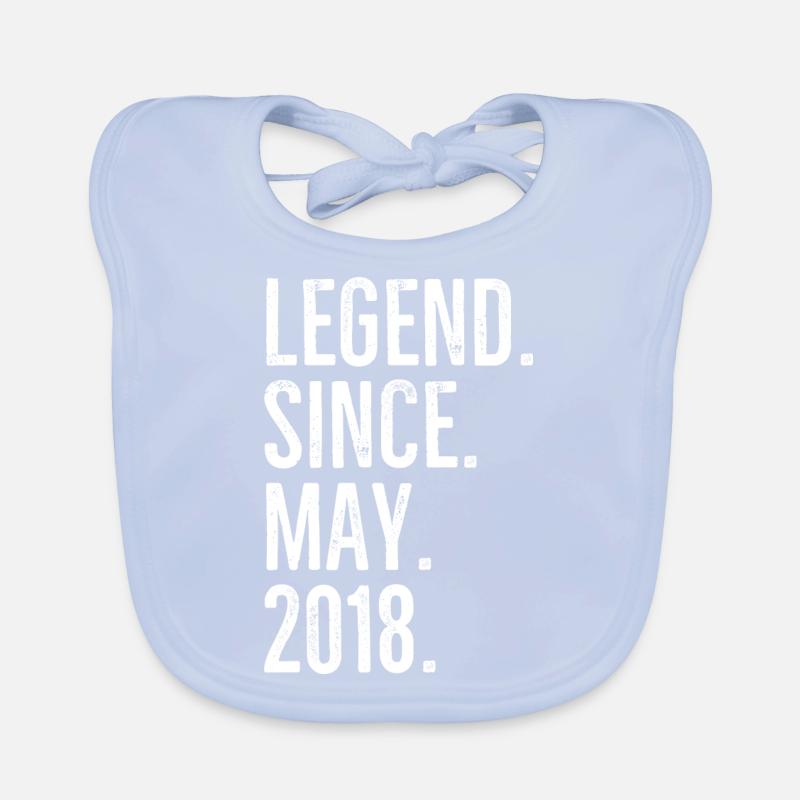Legend Since May 2018 Organic Baby Bibs