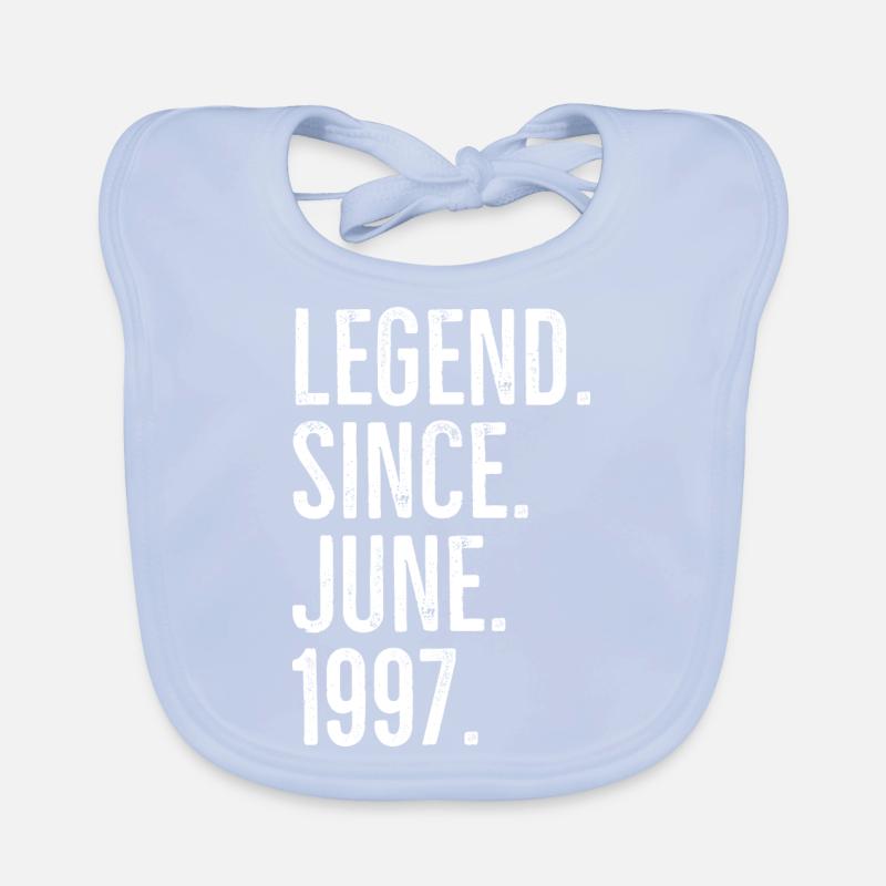 Legende seit Juni 1997 Baby Bio-Lätzchen