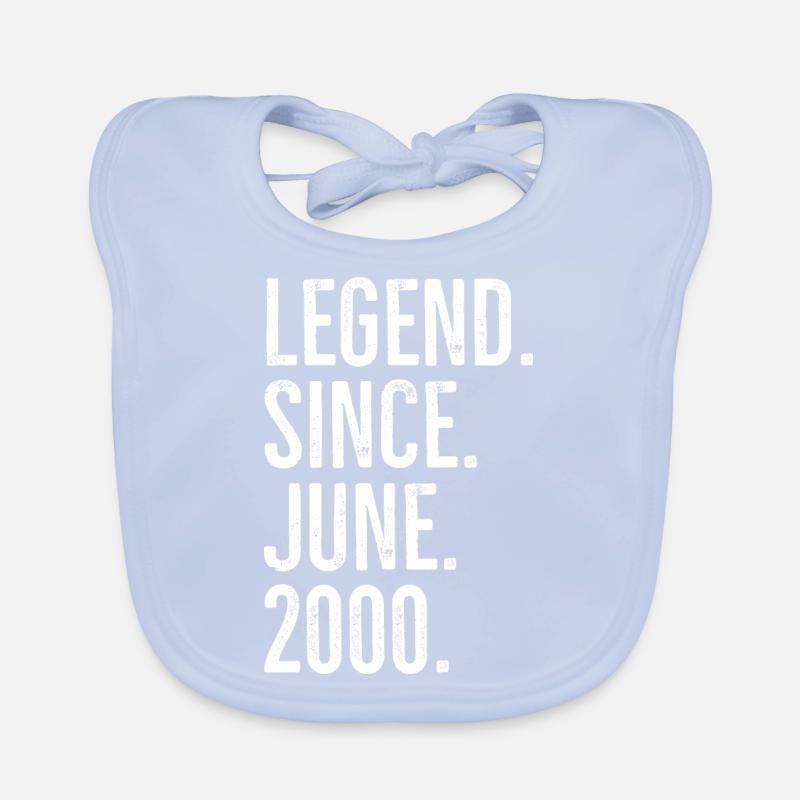 Legende seit Juni 2000 Baby Bio-Lätzchen