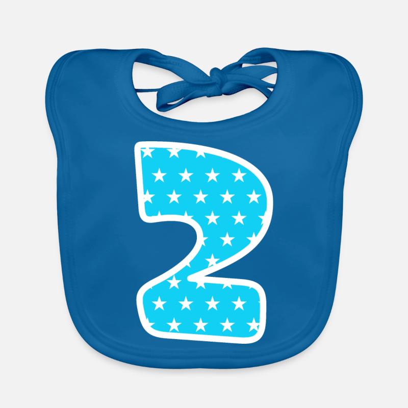 Numéro 2 Bavoir bio Bébé