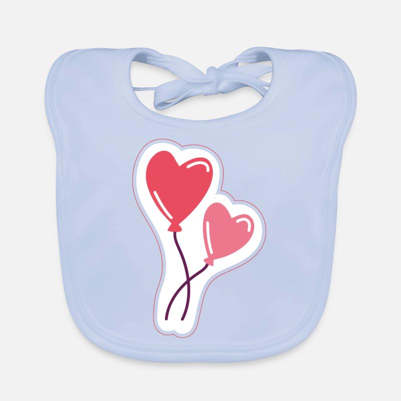 Luftballon Baby Bio-Lätzchen