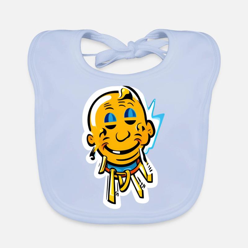 lächle Zombie Baby Bio-Lätzchen