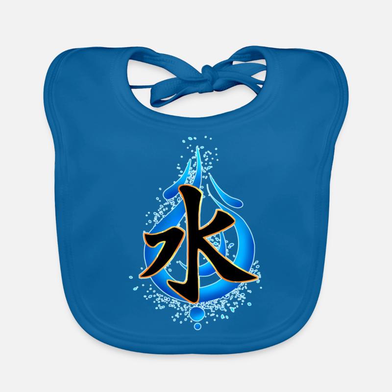 Kanji Eau Bavoir bio Bébé