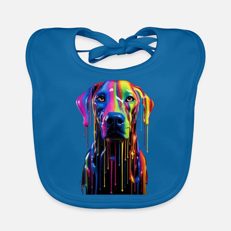 Rainbow Dog Baby Bio-Lätzchen