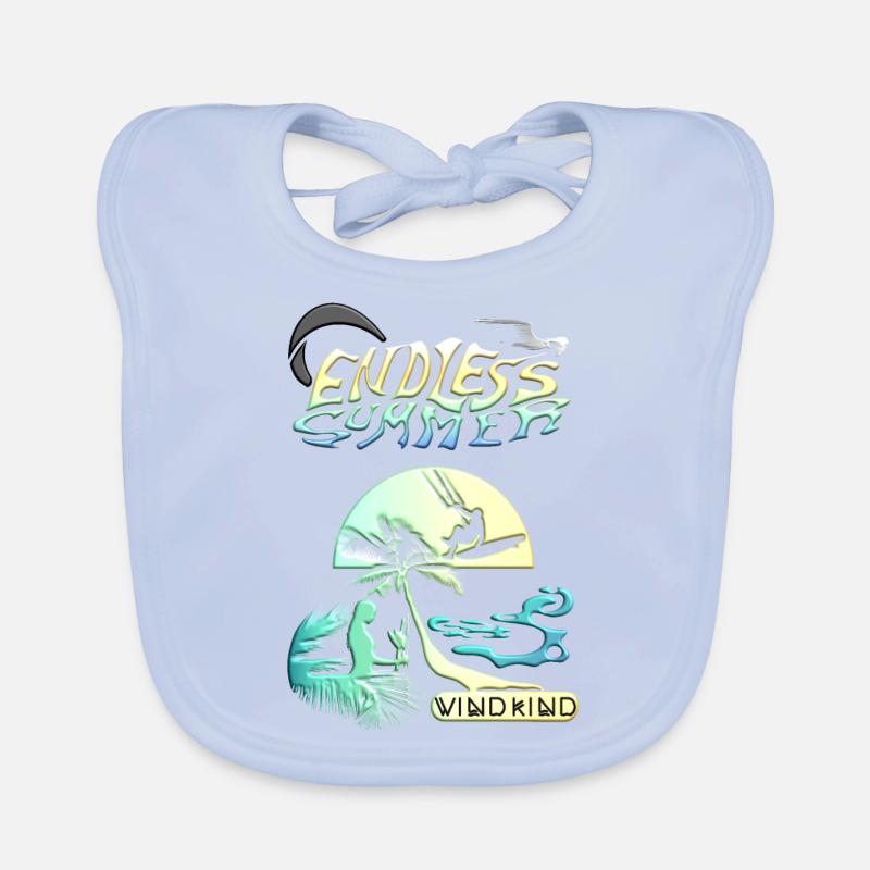 Endless Summer Organic Baby Bibs