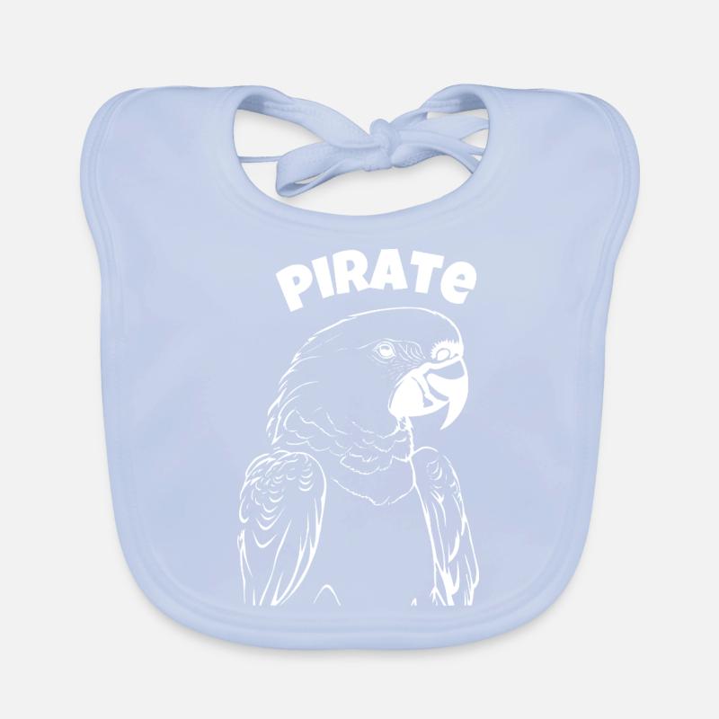 Pirate Organic Baby Bibs