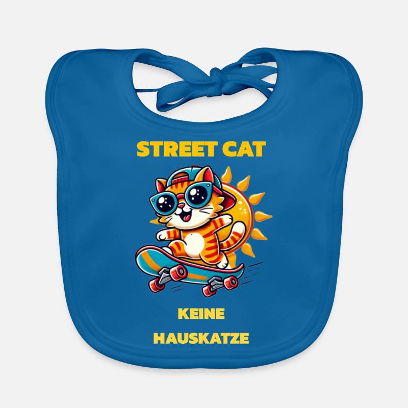 CHAT DES RUES Bavoir bio Bébé
