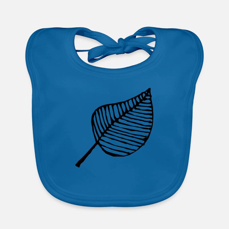 feuille Bavoir bio Bébé