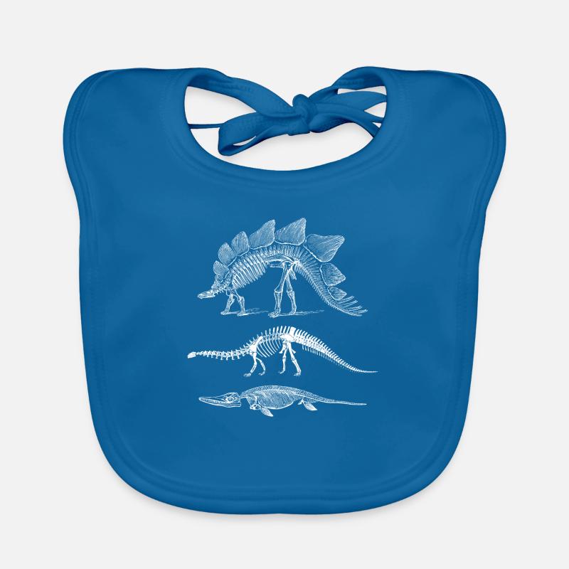 Évolution des dinosaures Bavoir bio Bébé