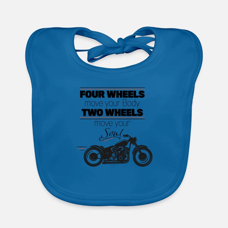 biker Bavaglino ecologico per neonato