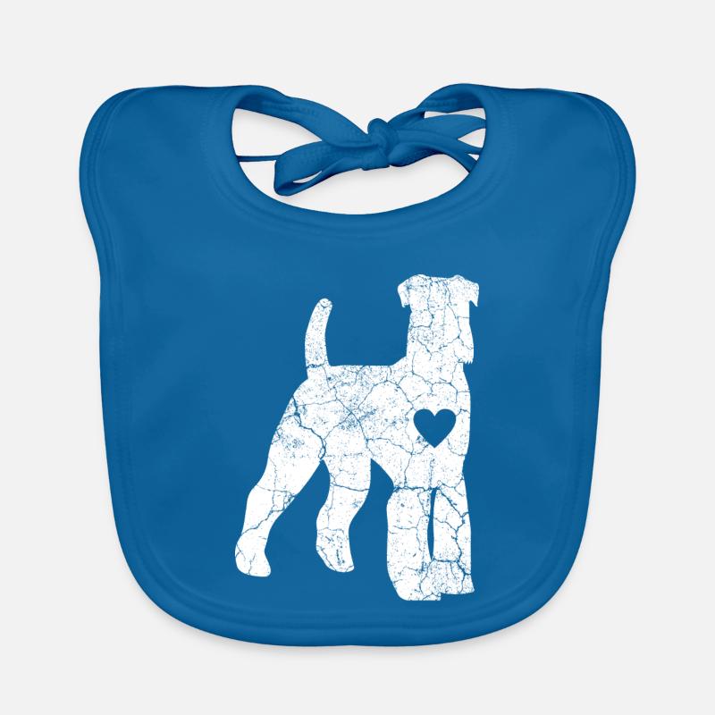 Hund Schnauzer Baby Bio-Lätzchen