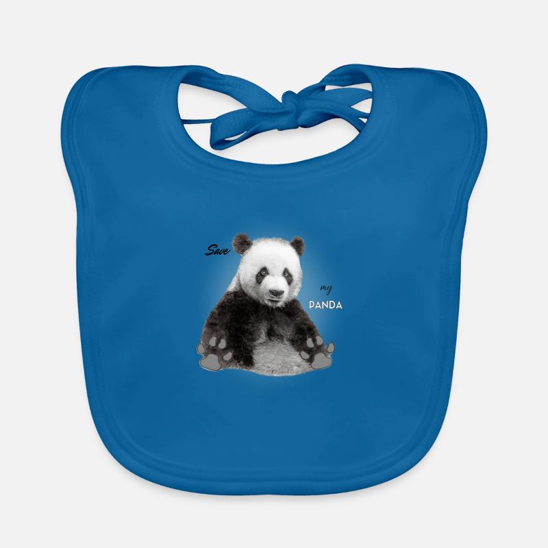 Panda Baby Bio-Lätzchen