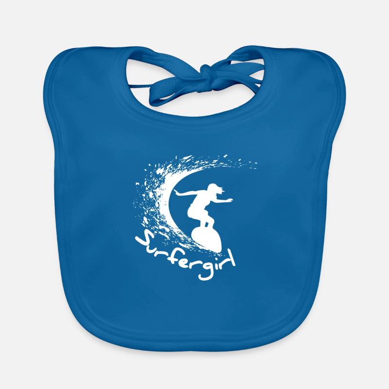 Planche de surf surfeuse Bavoir bio Bébé
