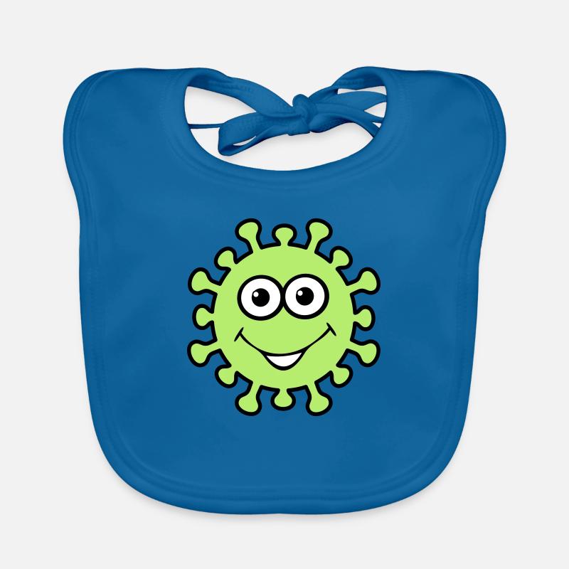 Happy Virus Baby Bio-Lätzchen