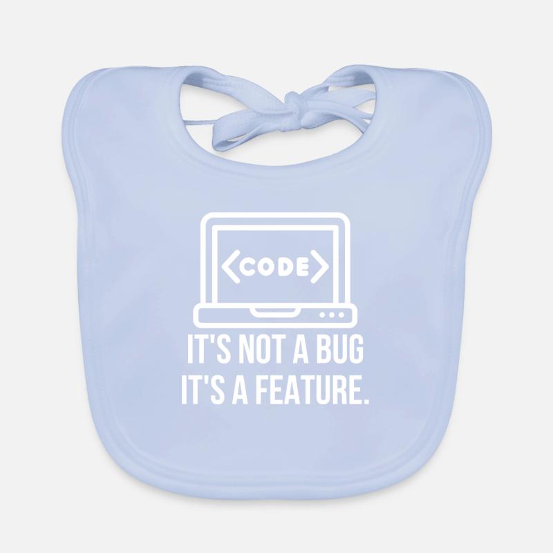 T-shirt for programmer Programming IT T-shirt Organic Baby Bibs