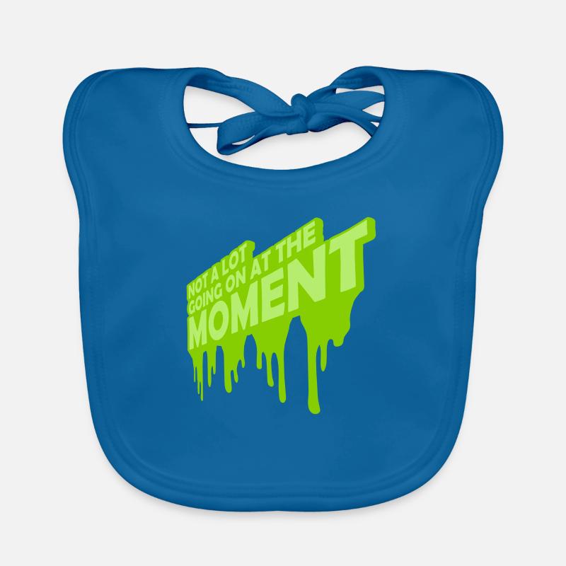Not much going on Organic Baby Bibs